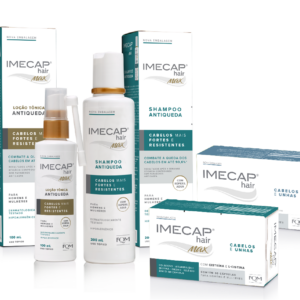 mockup da linha imecap hair max