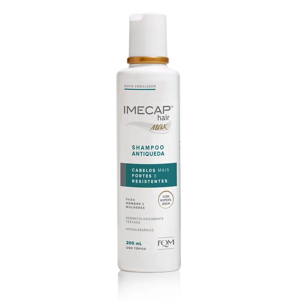 Imecap Hair Max Shampoo Antiqueda Embalagem Imecap Hair Max Shampoo Antiqueda