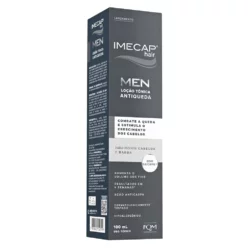 Embalagem Imecap Hair Men Loção Tônica Antiqueda