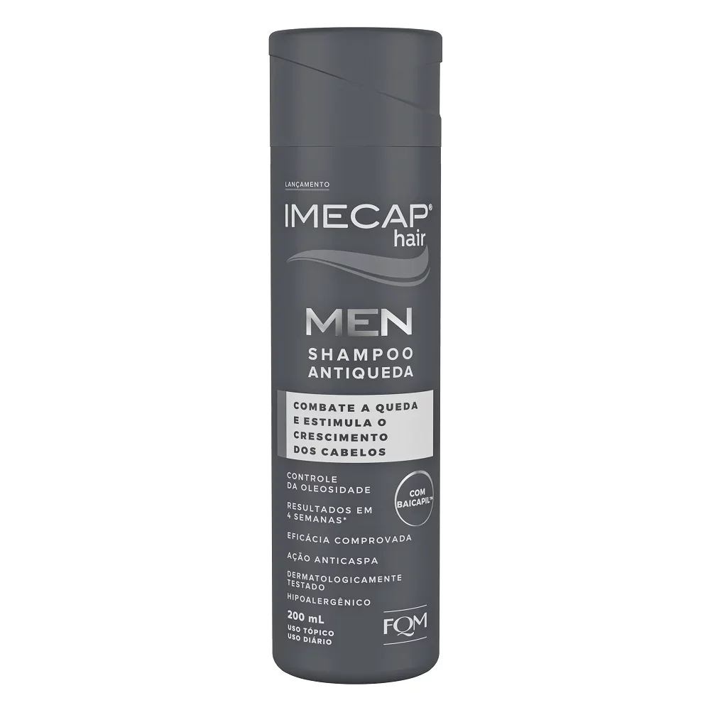 Embalagem Imecap Hair Men Shampoo Antiqueda