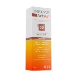 Embalagem Imecap Actsun FPS 60 Facial Cor Morena